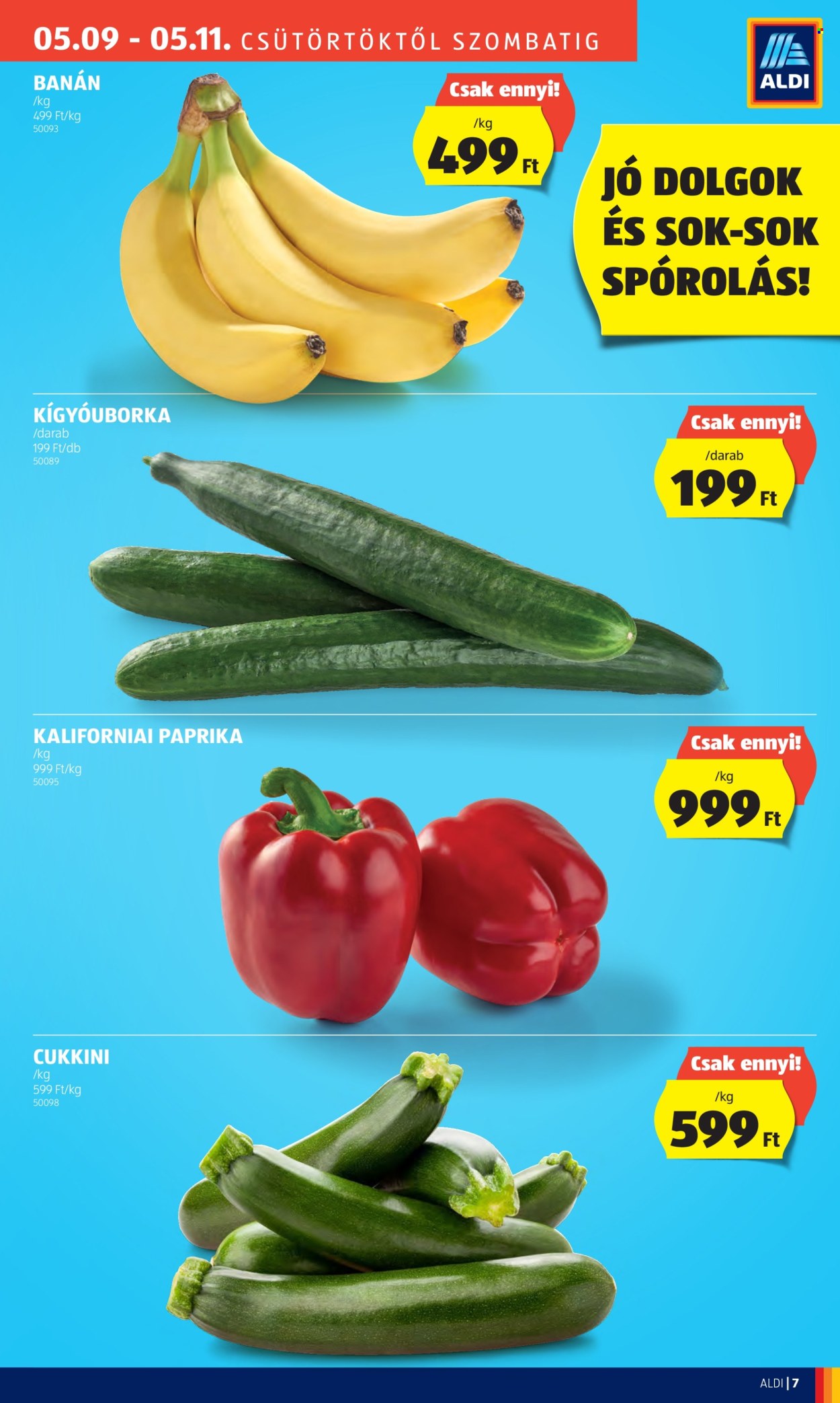 Aldi akciós újságok. Oldal 7