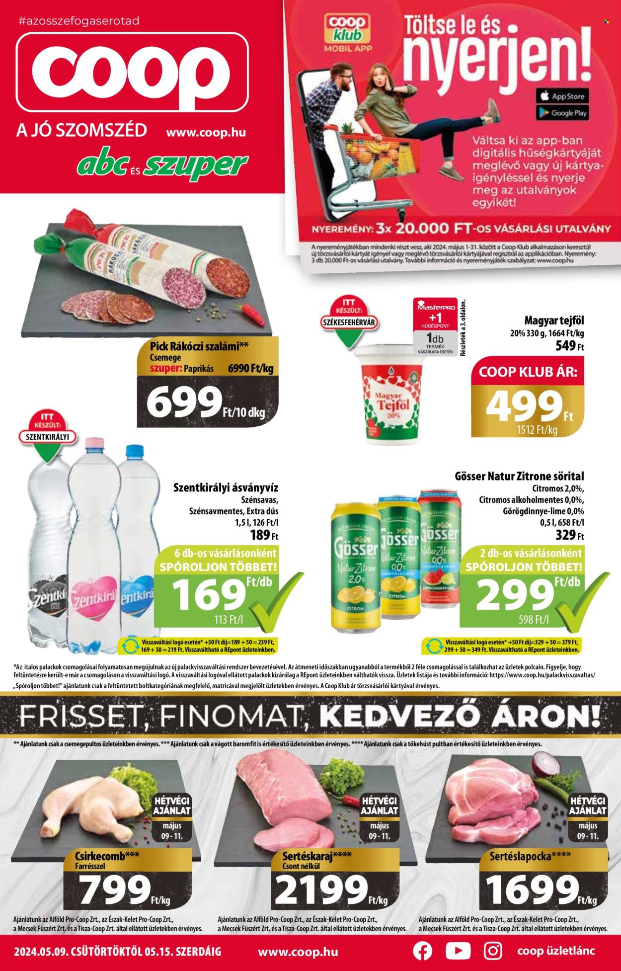 Coop akciós újságok - 2024.05.09 - 2024.05.15. Oldal 1