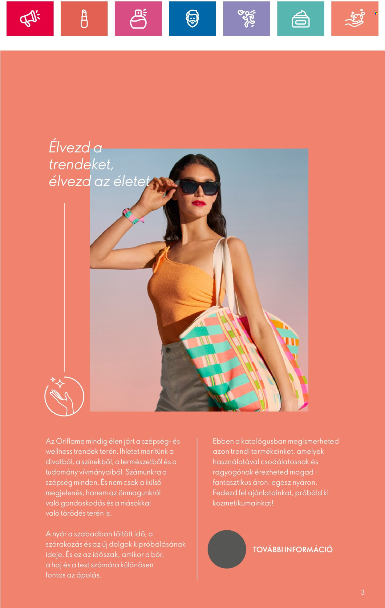Oriflame akciós újságok - 2024.05.07 - 2024.05.27. Oldal 3