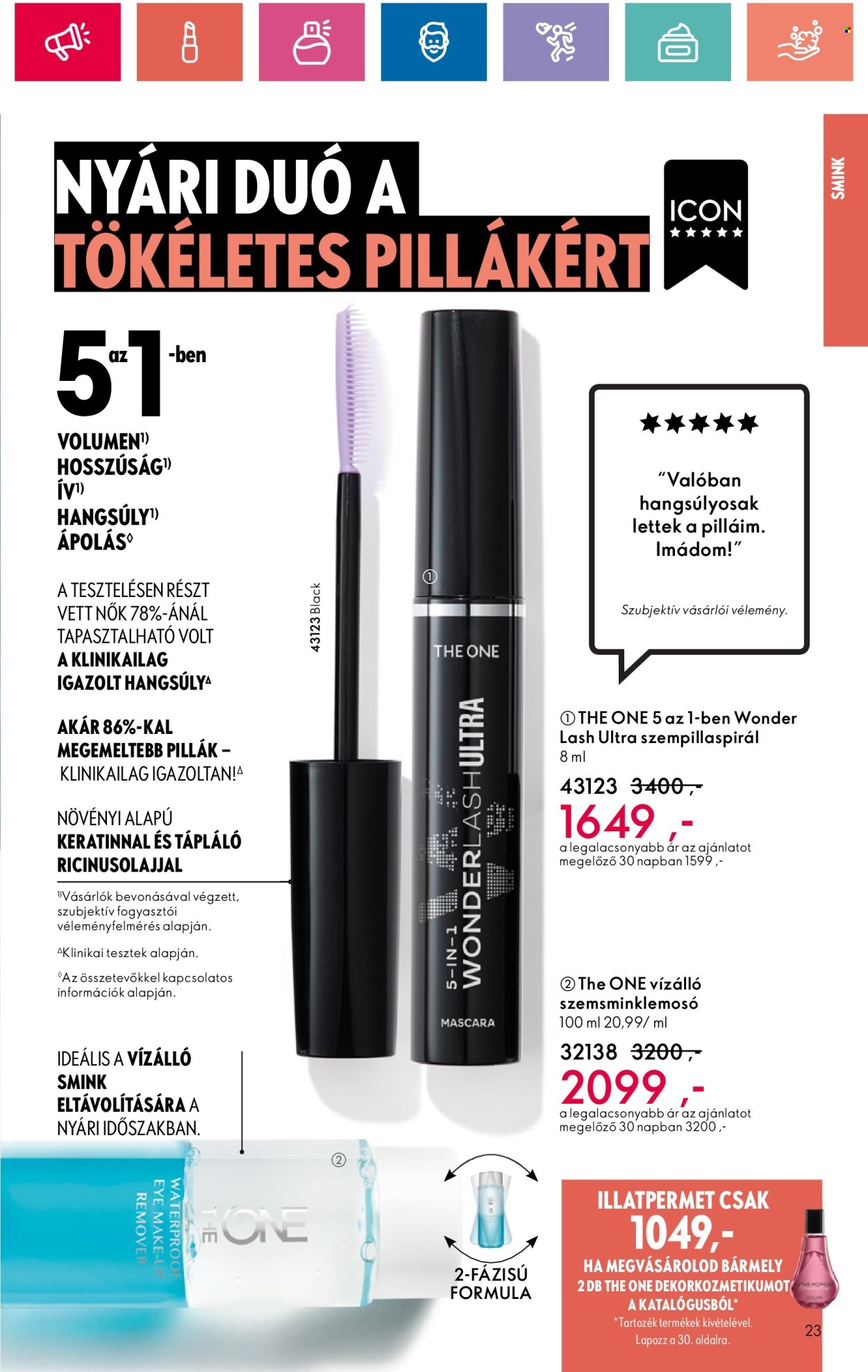Oriflame akciós újságok - 2024.05.07 - 2024.05.27. Oldal 23