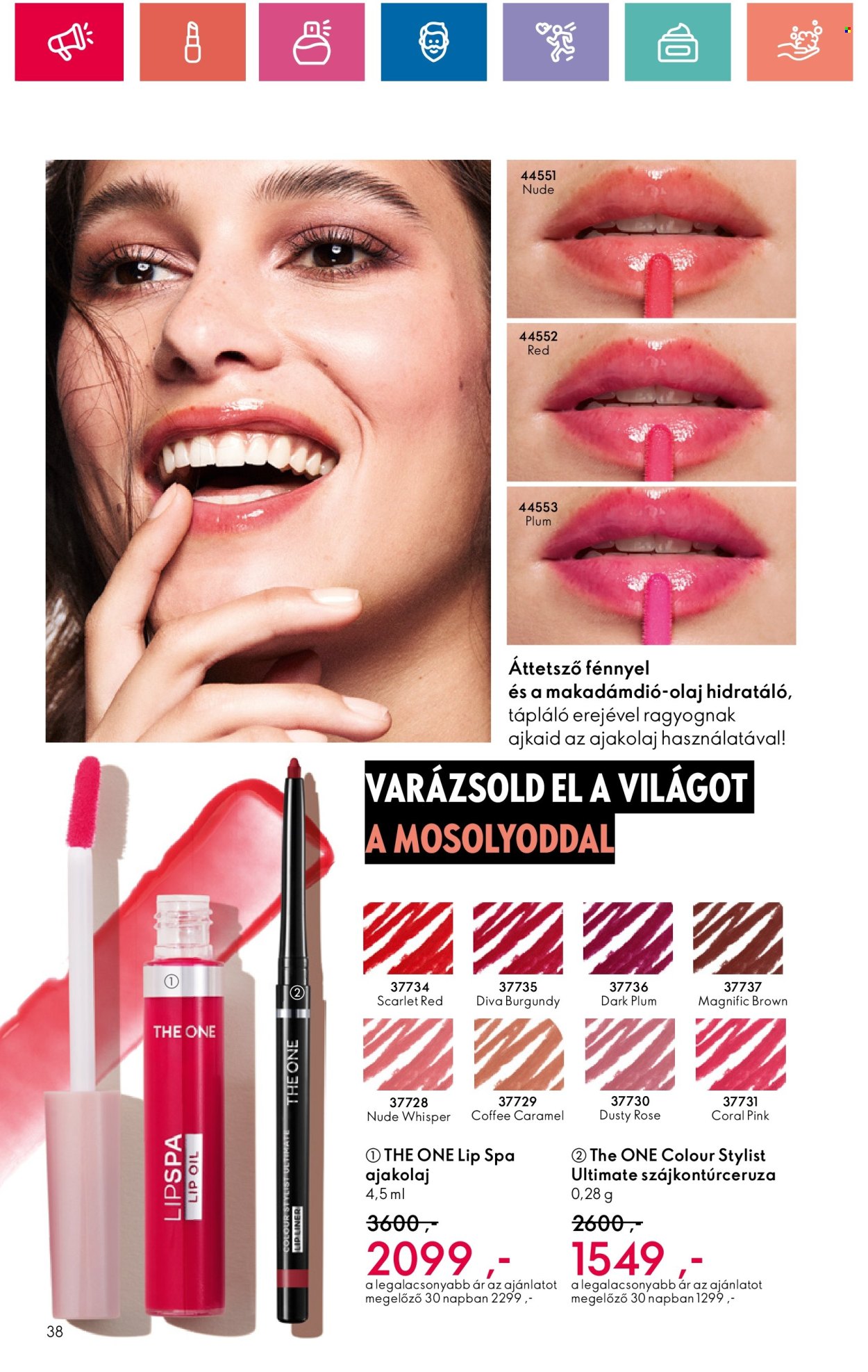 Oriflame akciós újságok - 2024.05.07 - 2024.05.27. Oldal 38