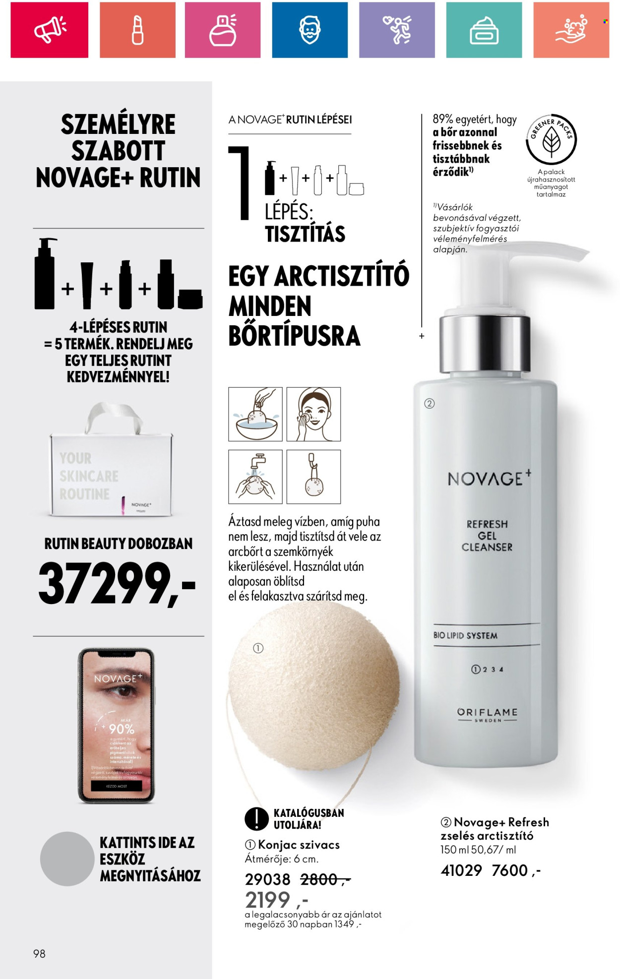 Oriflame akciós újságok - 2024.05.07 - 2024.05.27. Oldal 98