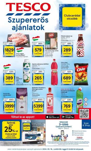Újság TESCO - 2024.05.16 - 2024.05.22.