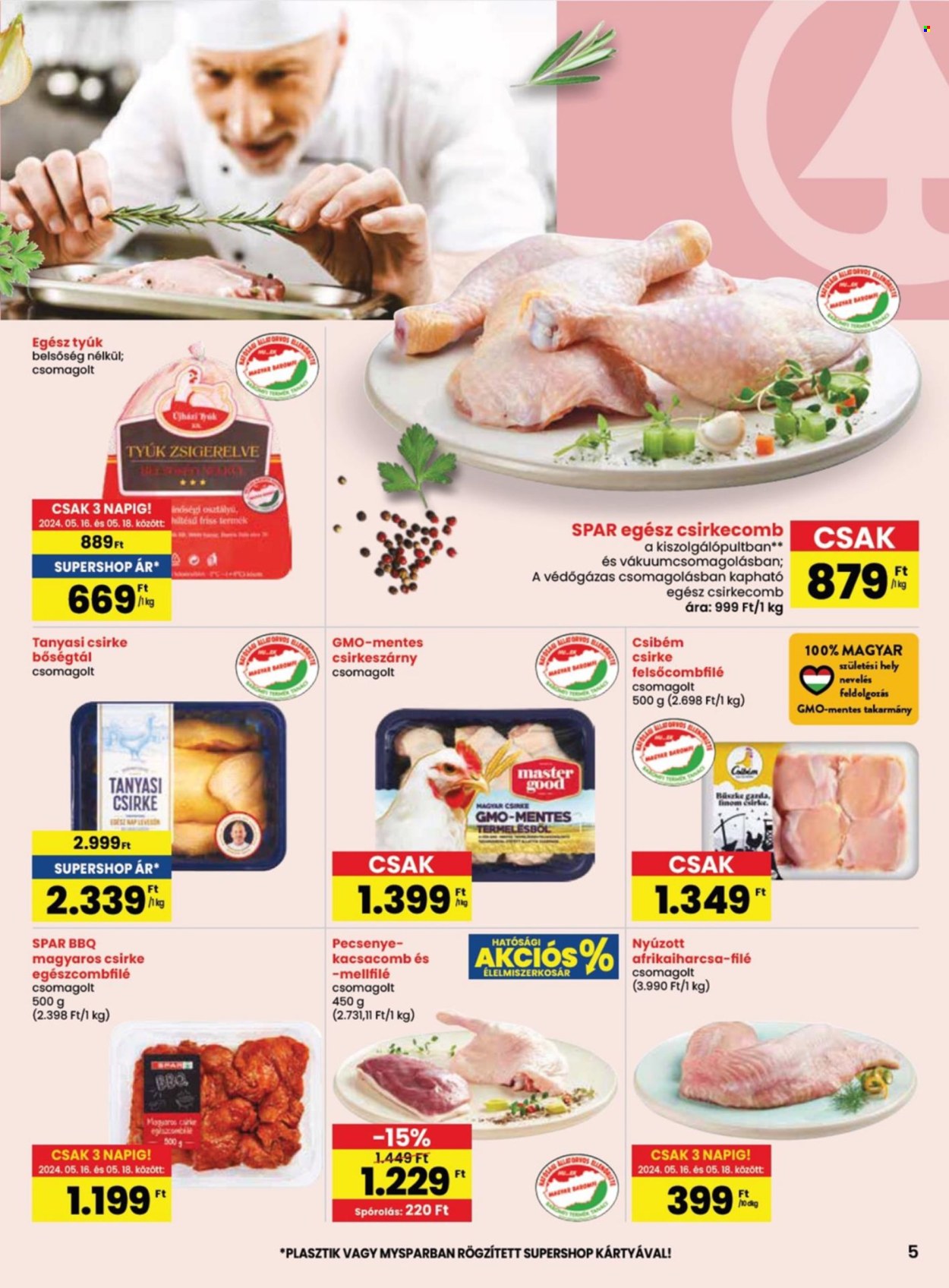 SPAR akciós újságok - 2024.05.16 - 2024.05.22. Oldal 5