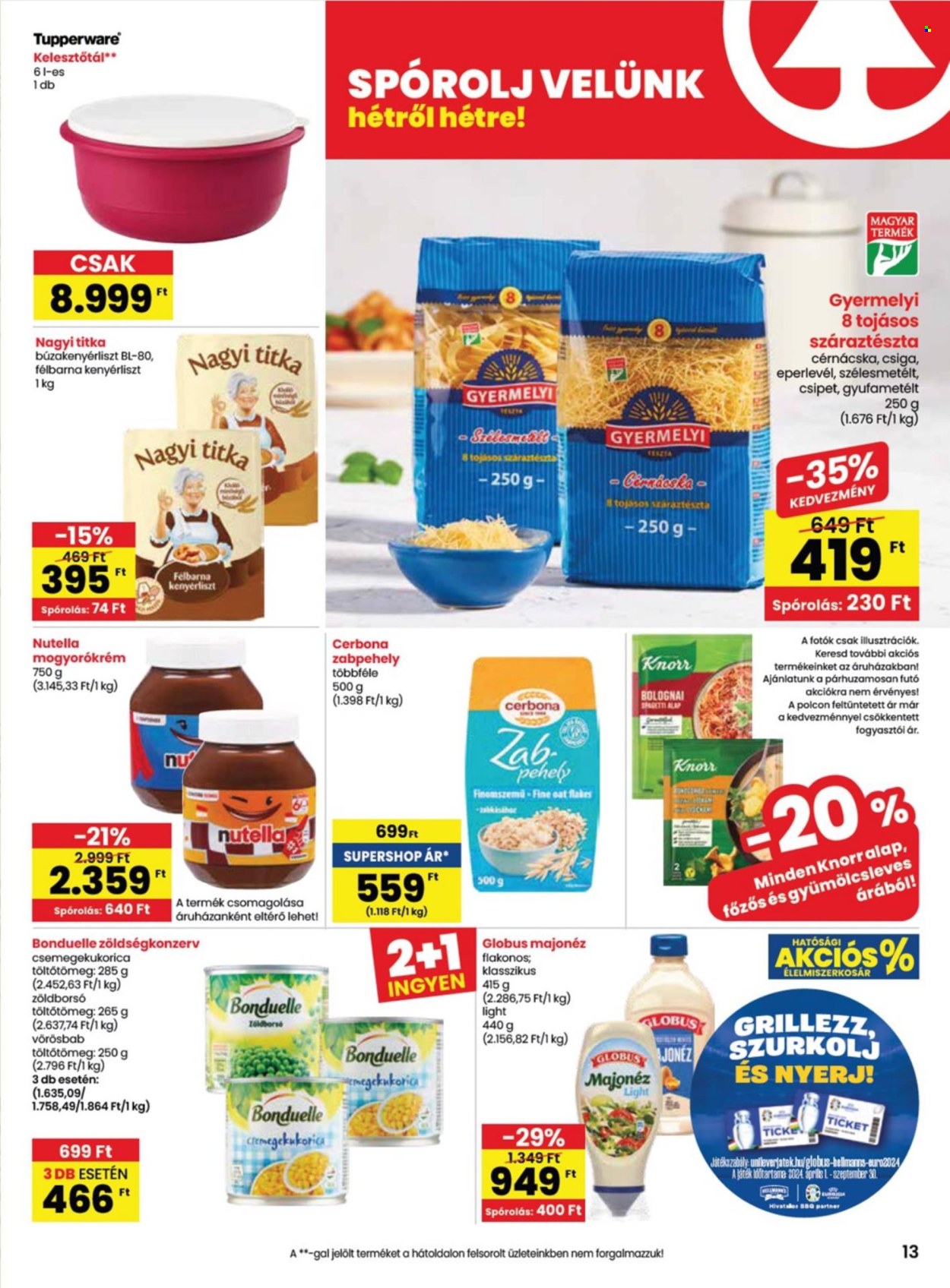 SPAR akciós újságok - 2024.05.16 - 2024.05.22. Oldal 13