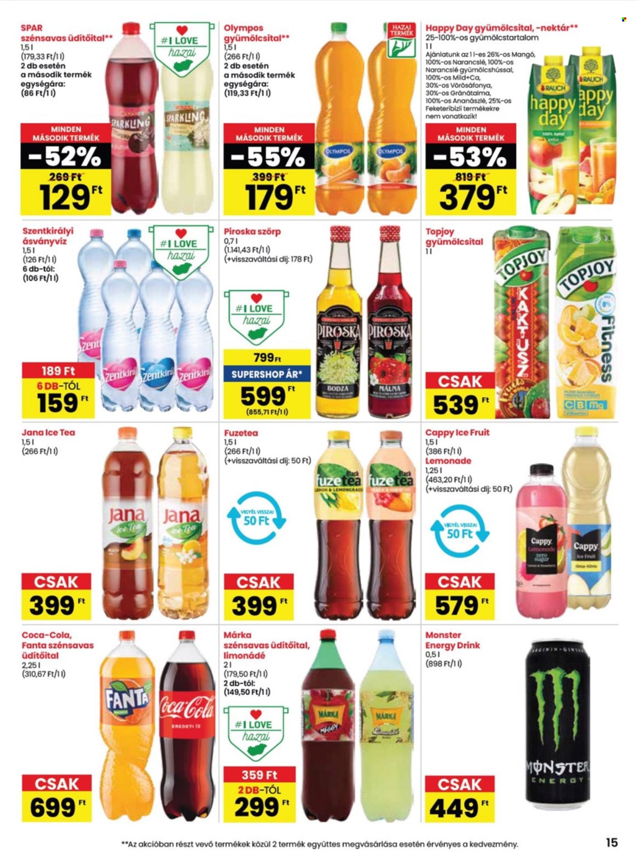 SPAR akciós újságok - 2024.05.16 - 2024.05.22. Oldal 15