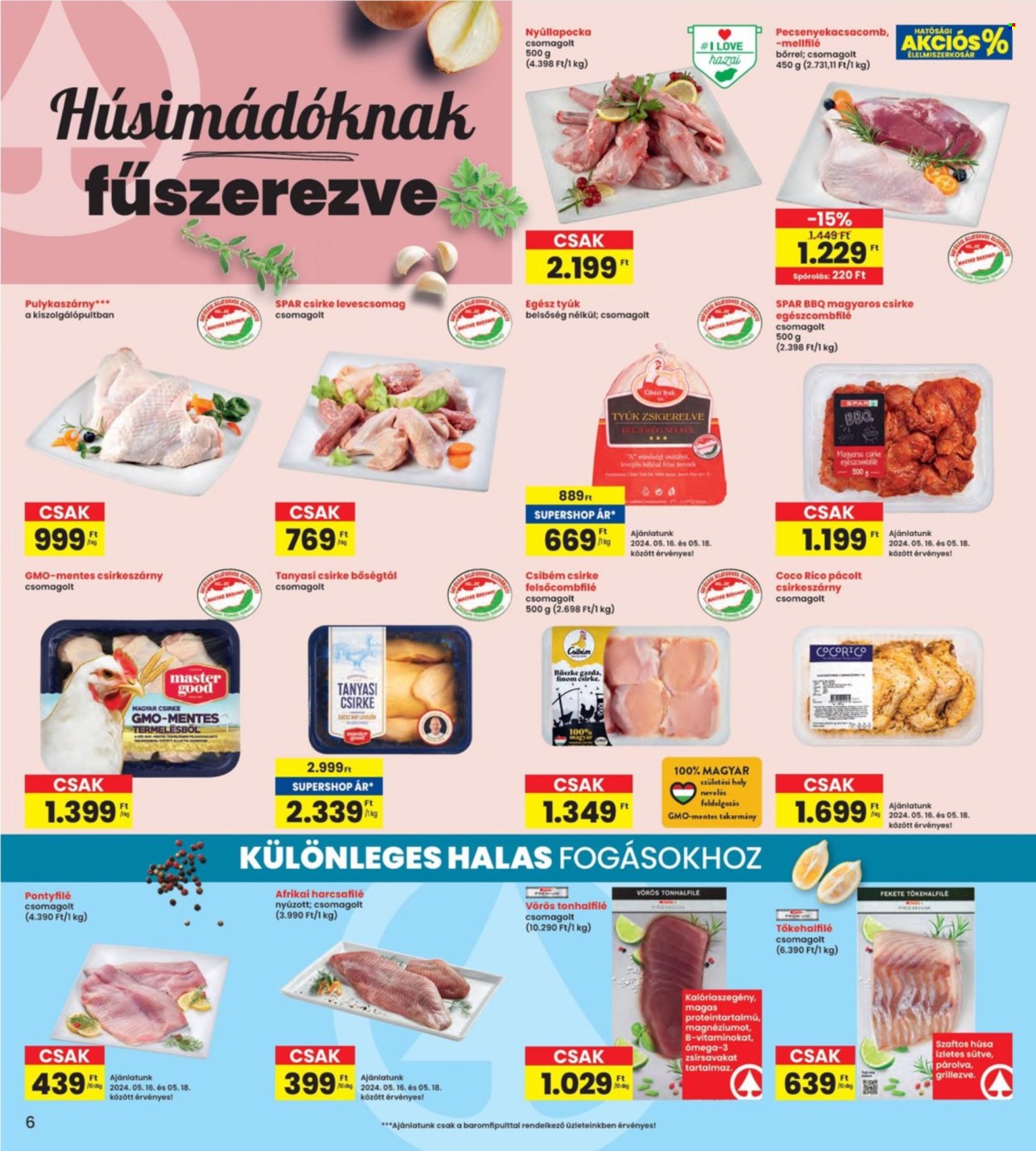 INTERSPAR akciós újságok - 2024.05.16 - 2024.05.22. Oldal 6