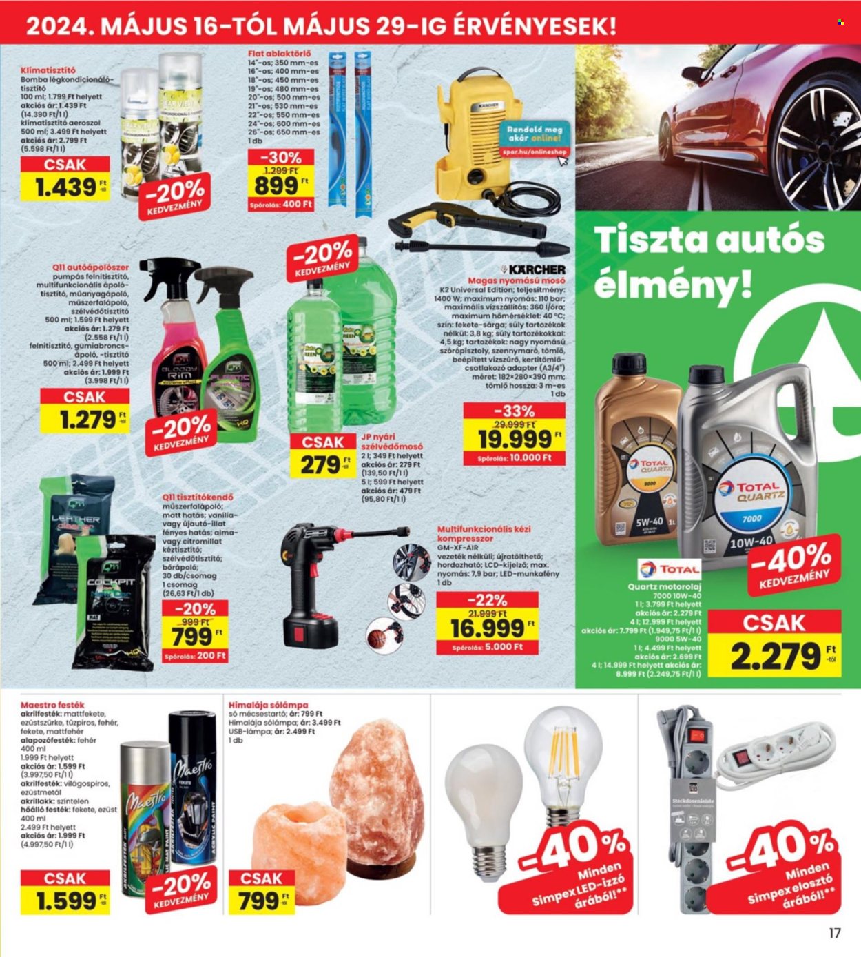 INTERSPAR akciós újságok - 2024.05.16 - 2024.05.22. Oldal 17