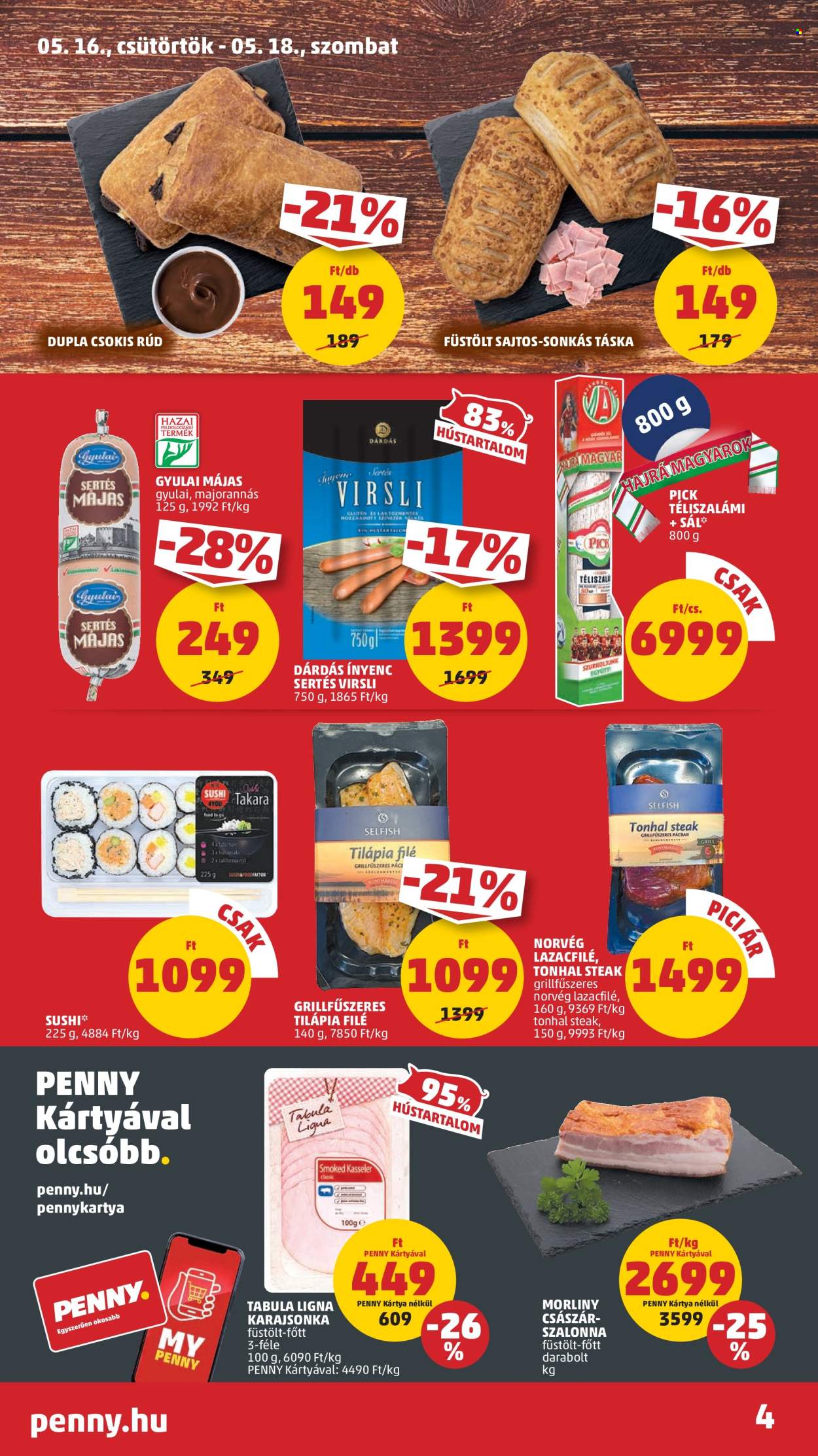 Penny Market akciós újságok - 2024.05.16 - 2024.05.22. Oldal 4