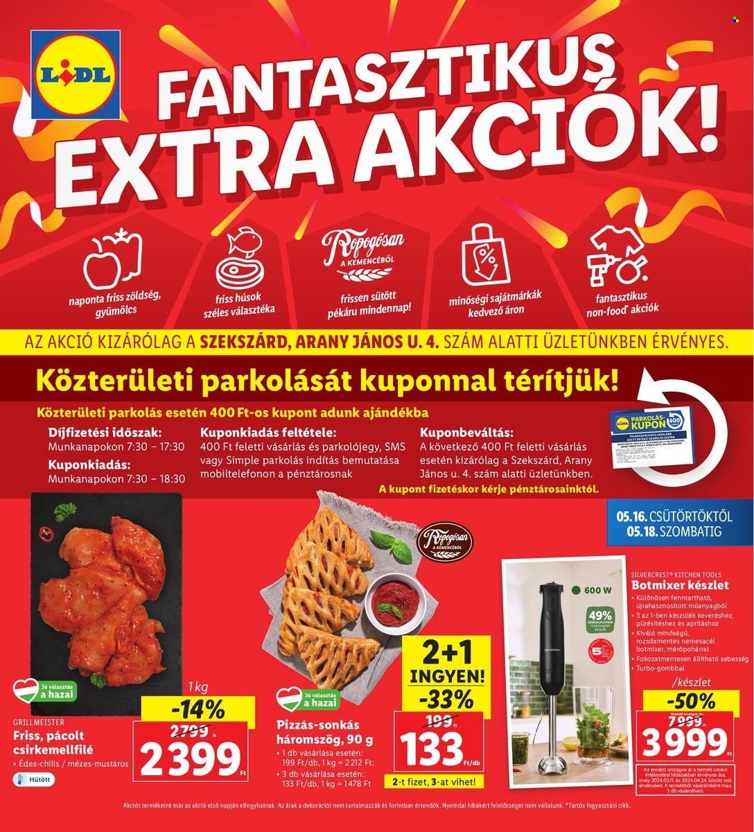 Lidl akciós újságok - 2024.05.16 - 2024.05.19. Oldal 1