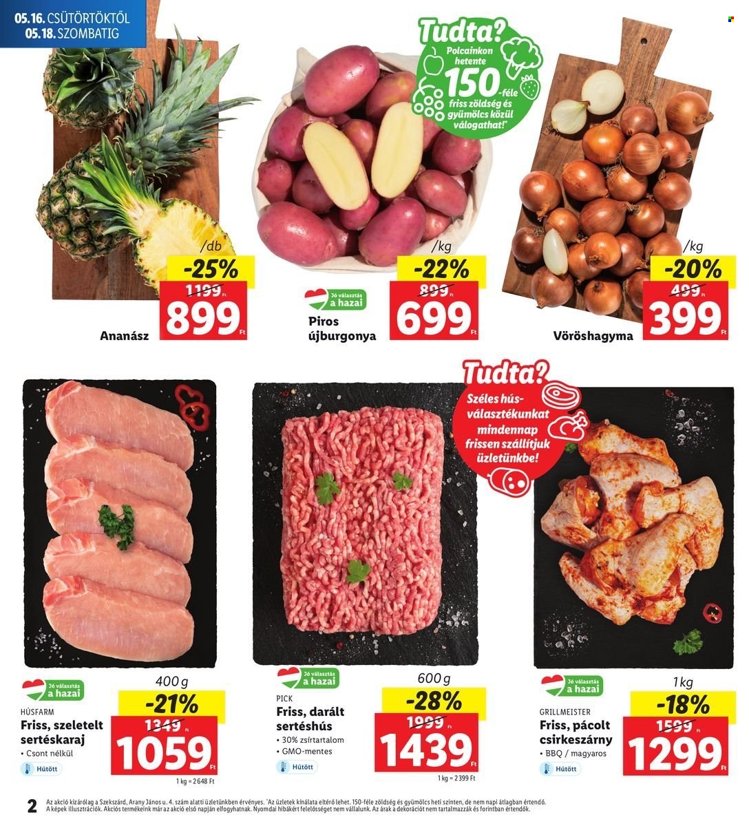 Lidl akciós újságok - 2024.05.16 - 2024.05.19. Oldal 2