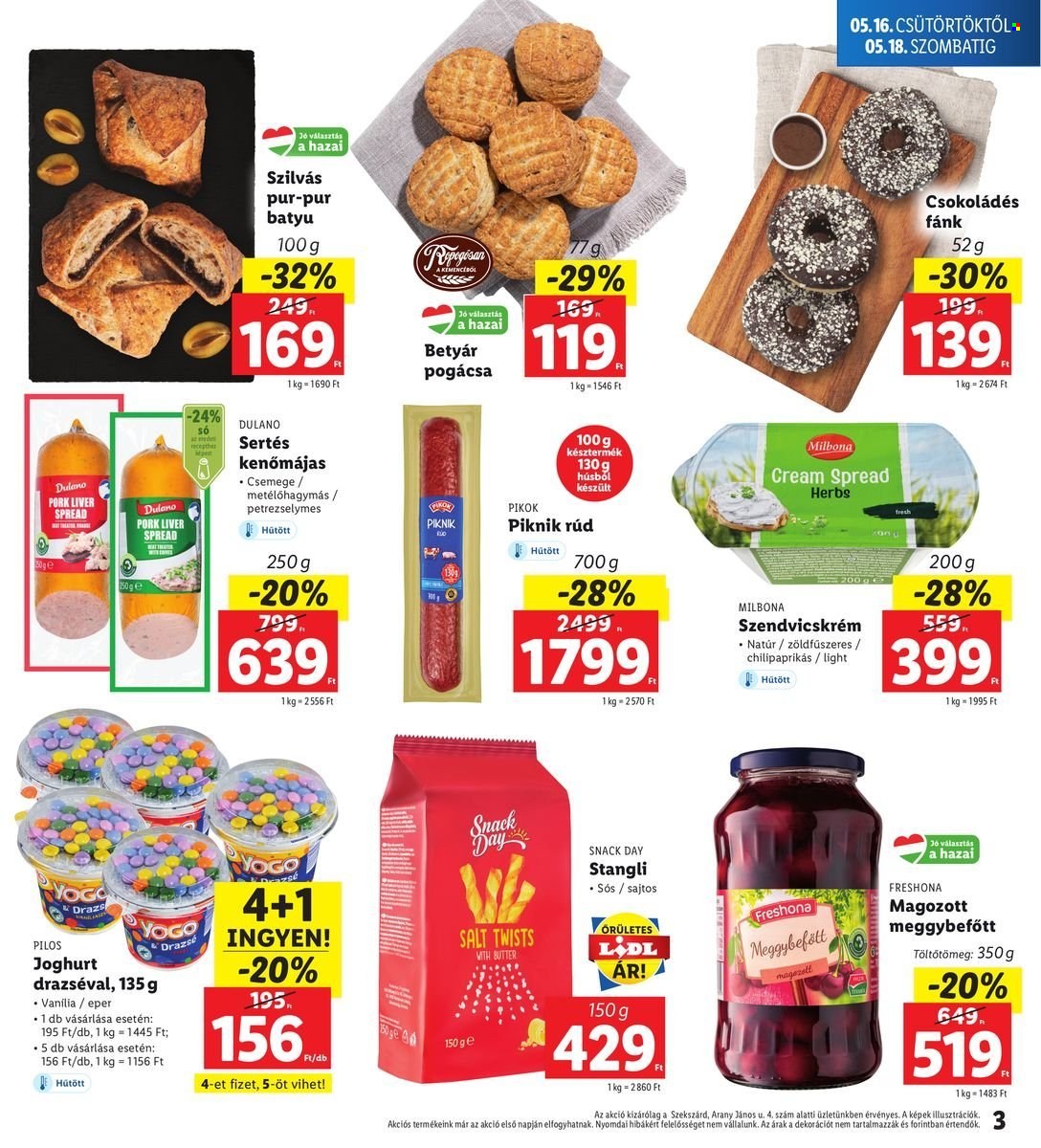 Lidl akciós újságok - 2024.05.16 - 2024.05.19. Oldal 3