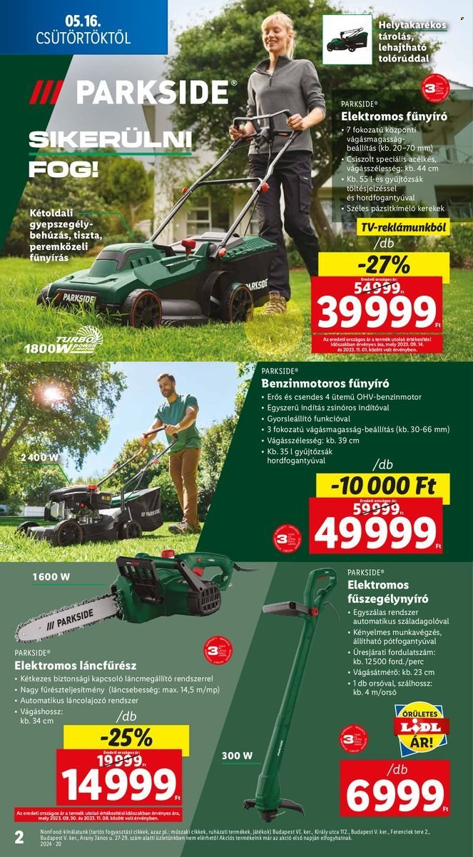 Lidl akciós újságok. Oldal 2