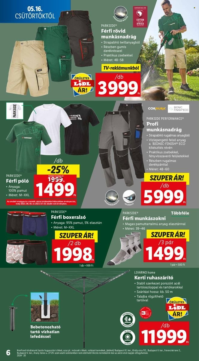 Lidl akciós újságok. Oldal 6