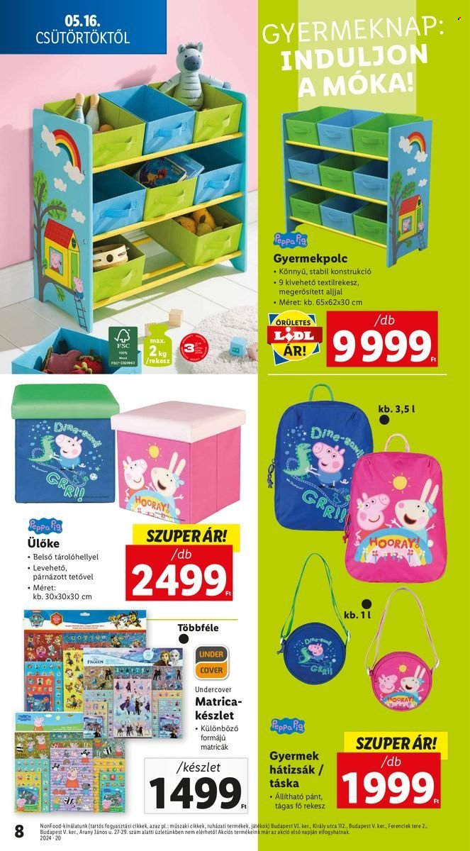Lidl akciós újságok. Oldal 8