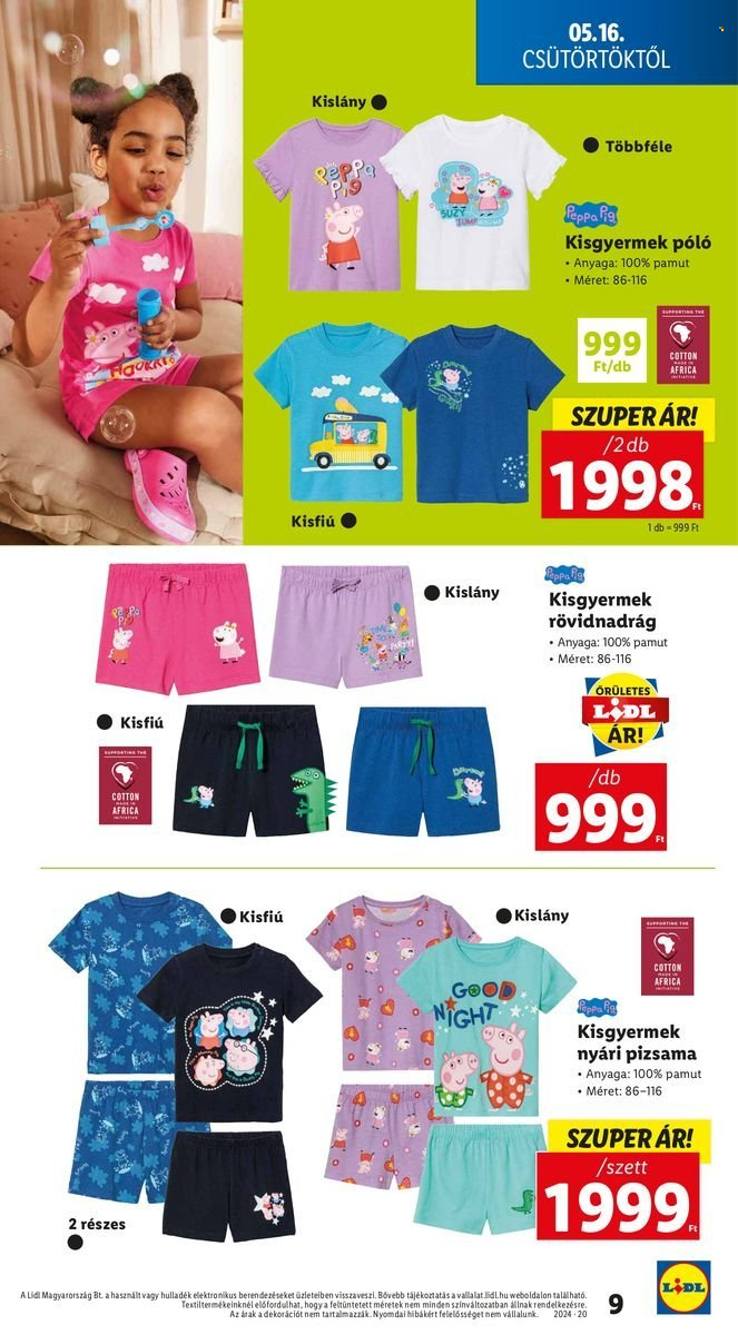 Lidl akciós újságok. Oldal 9
