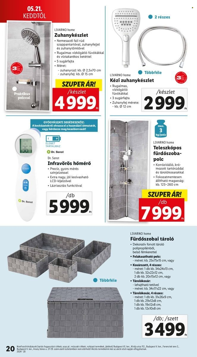 Lidl akciós újságok. Oldal 20