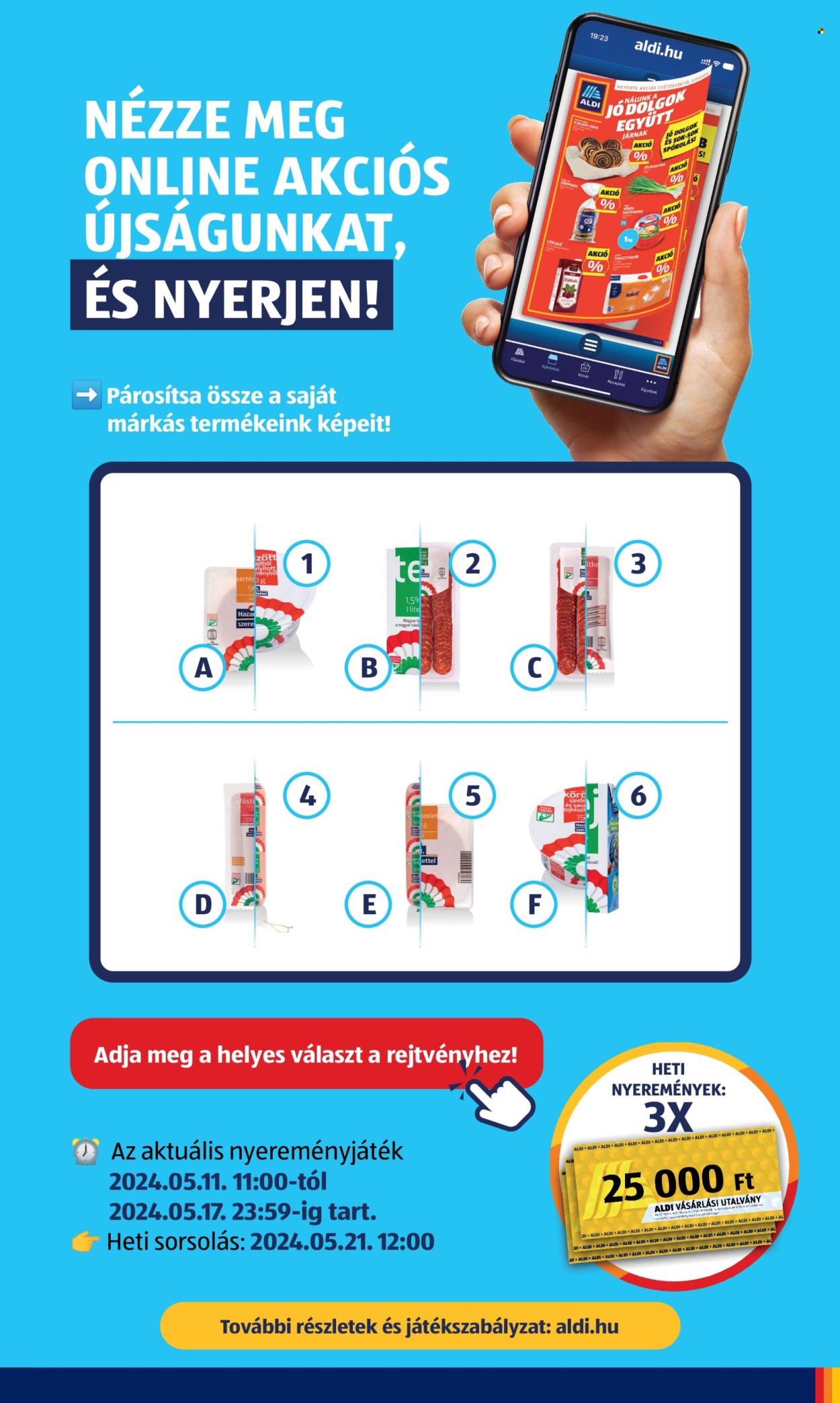 Aldi akciós újságok - 2024.05.16 - 2024.05.22. Oldal 7