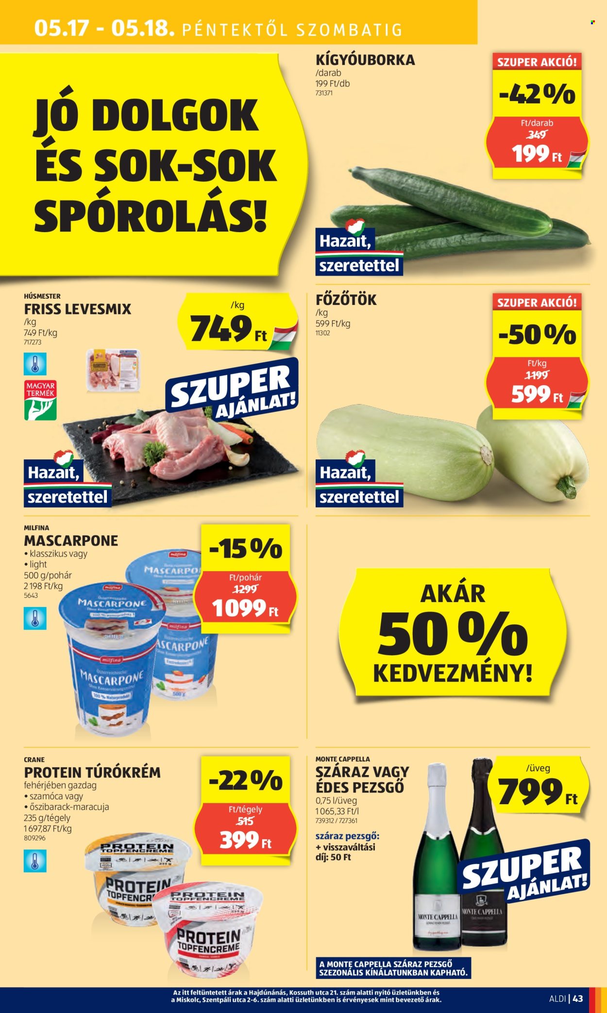 Aldi akciós újságok - 2024.05.16 - 2024.05.22. Oldal 47
