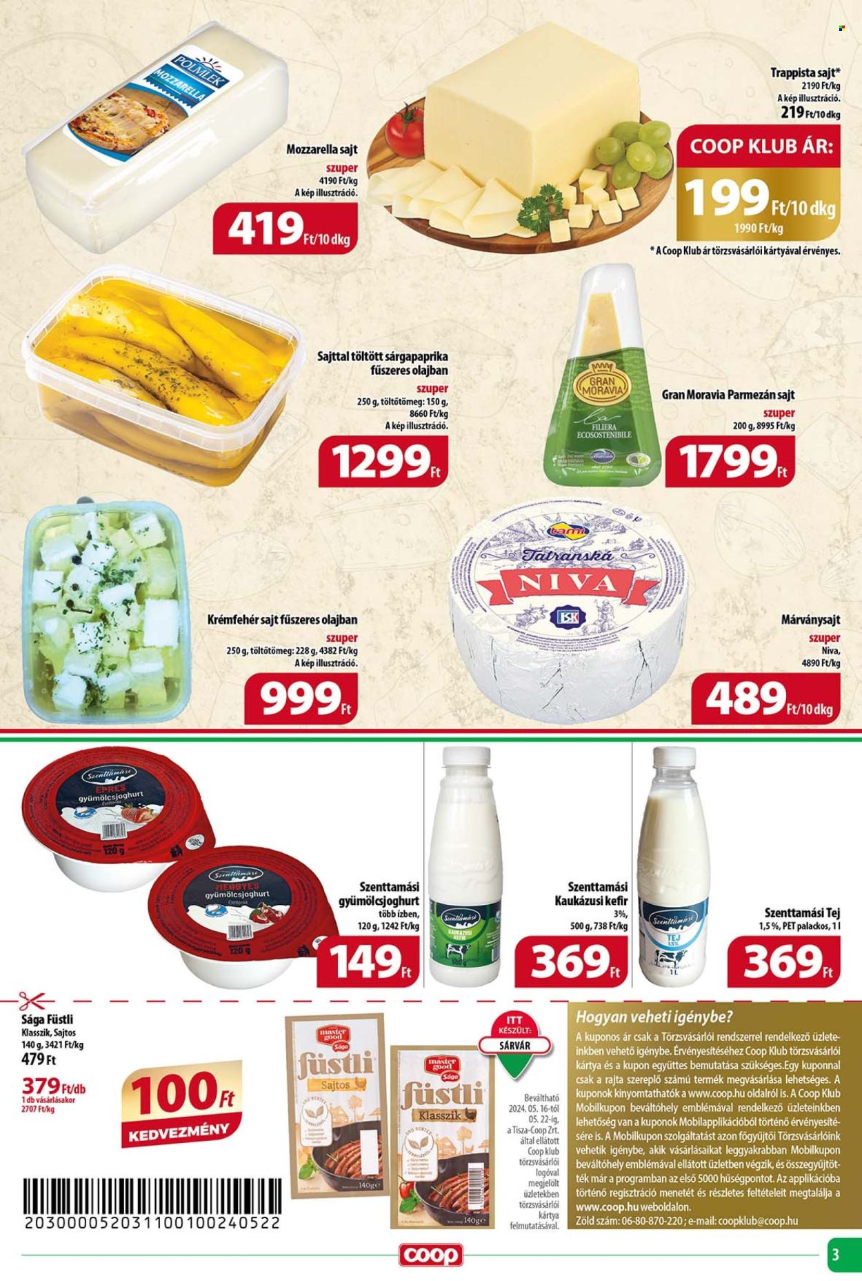 Coop akciós újságok - 2024.05.16 - 2024.05.22. Oldal 3