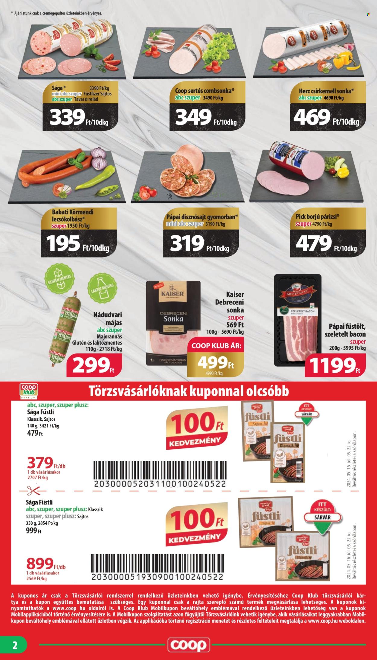 Coop akciós újságok - 2024.05.16 - 2024.05.22. Oldal 2