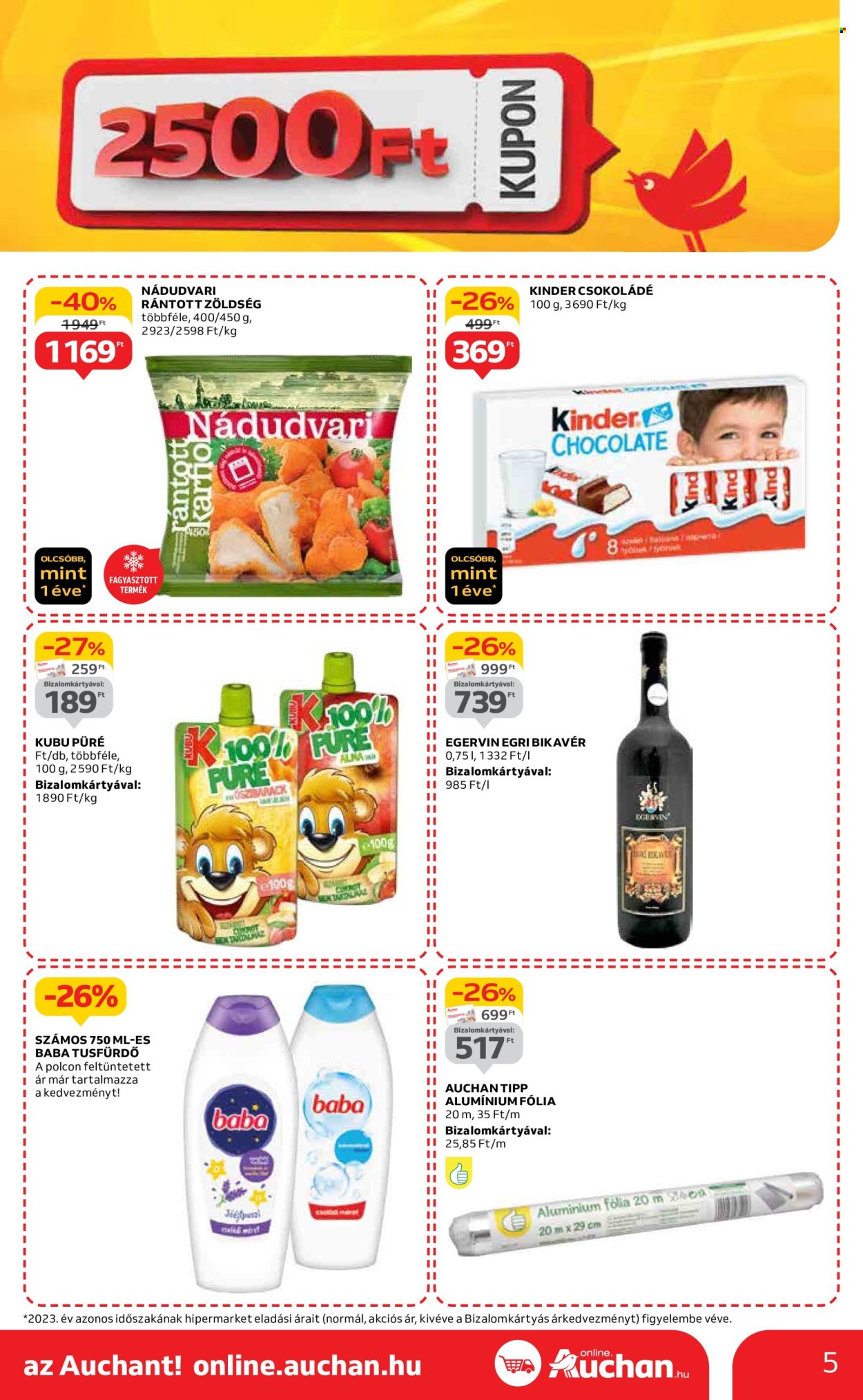 Auchan akciós újságok - 2024.05.16 - 2024.05.22. Oldal 5