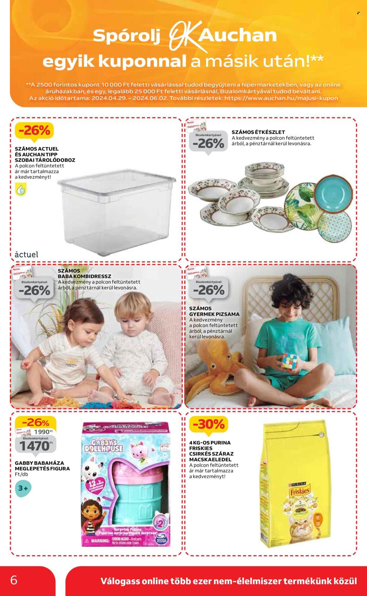 Auchan akciós újságok - 2024.05.16 - 2024.05.22. Oldal 6