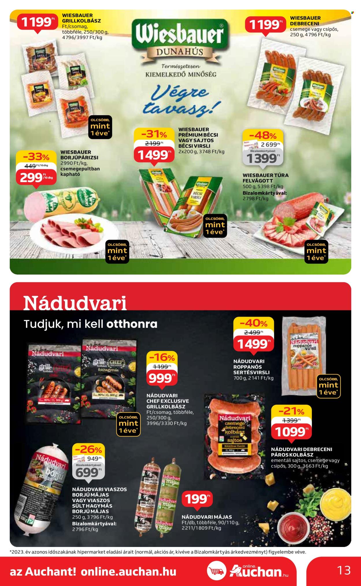 Auchan akciós újságok - 2024.05.16 - 2024.05.22. Oldal 13