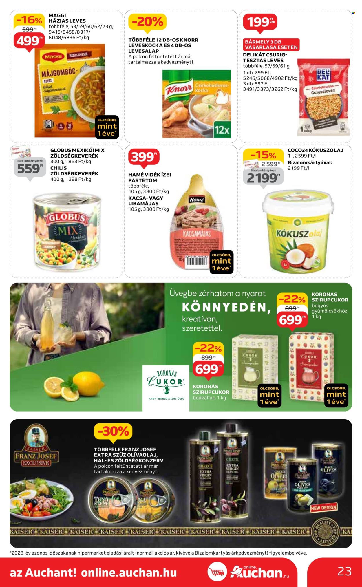 Auchan akciós újságok - 2024.05.16 - 2024.05.22. Oldal 23