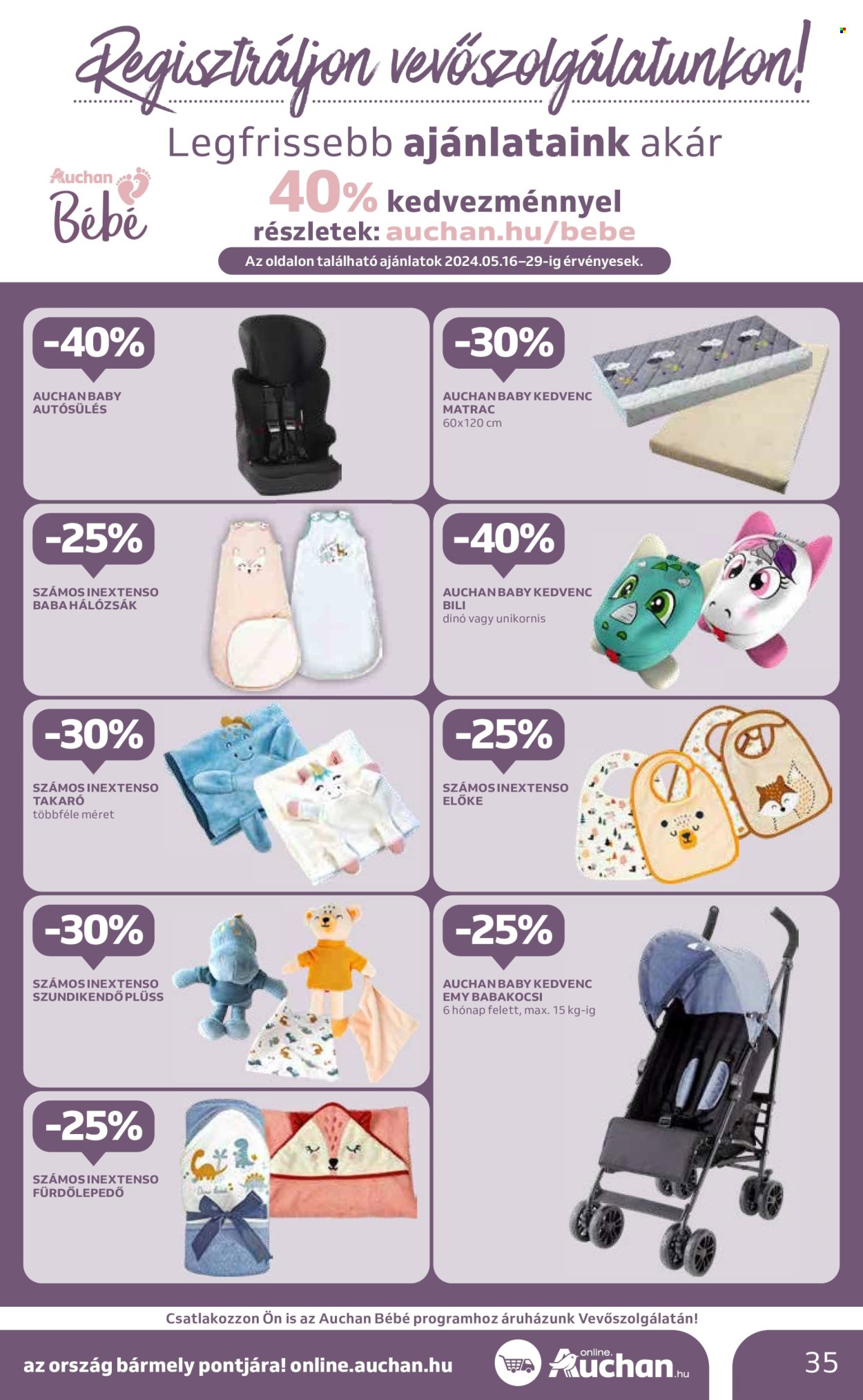 Auchan akciós újságok - 2024.05.16 - 2024.05.22. Oldal 35