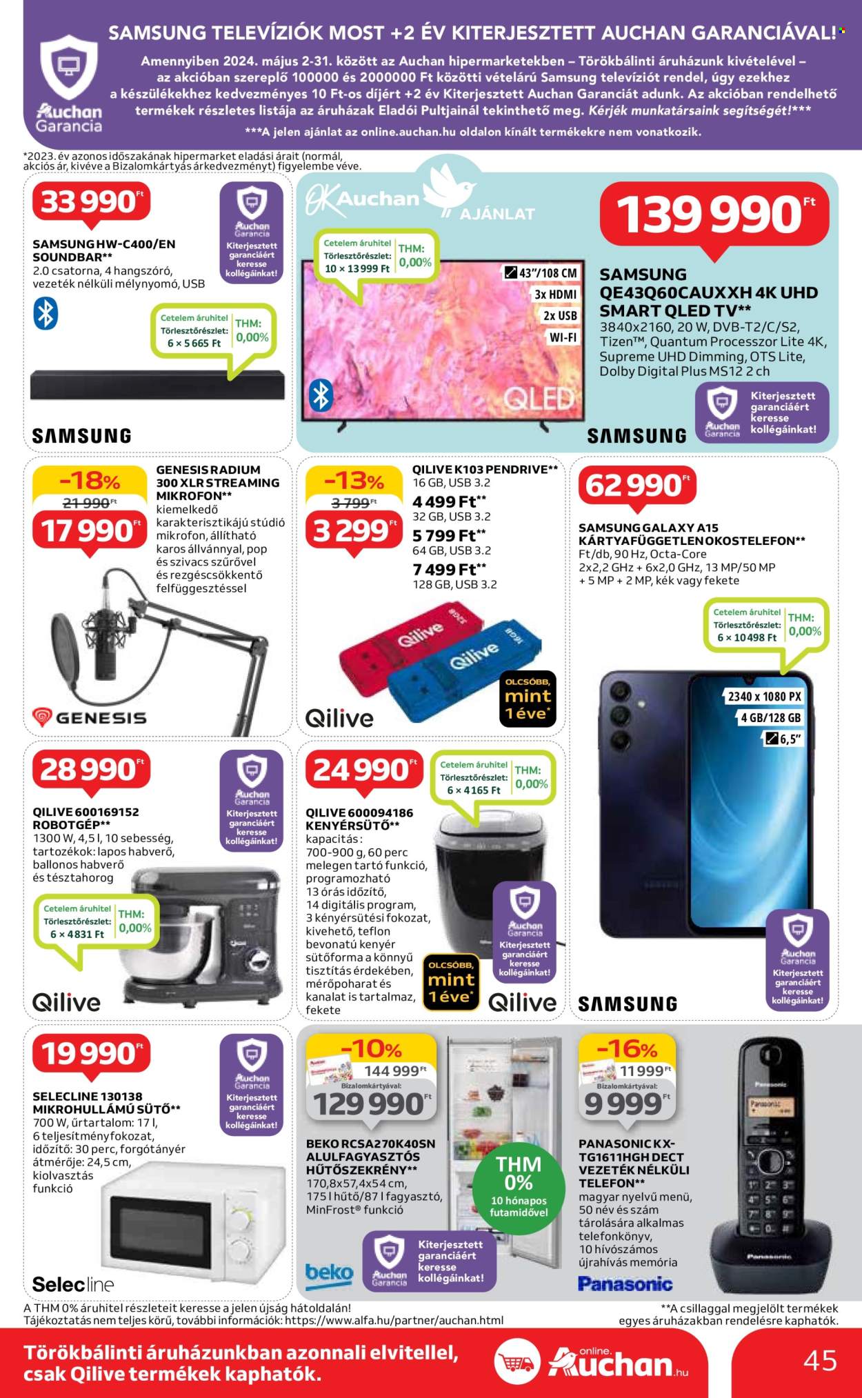 Auchan akciós újságok - 2024.05.16 - 2024.05.22. Oldal 45