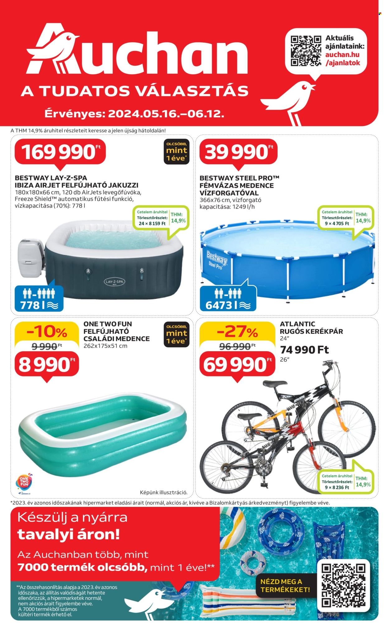 Auchan akciós újságok - 2024.05.16 - 2024.06.12. Oldal 1
