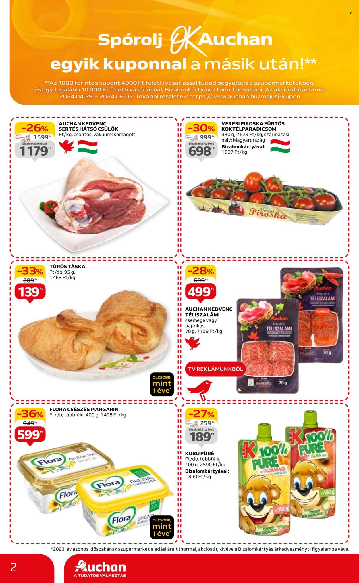 Auchan akciós újságok - 2024.05.16 - 2024.05.22. Oldal 2