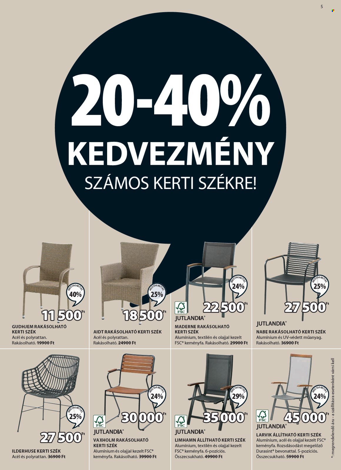 JYSK akciós újságok - 2024.05.15 - 2024.06.18. Oldal 6