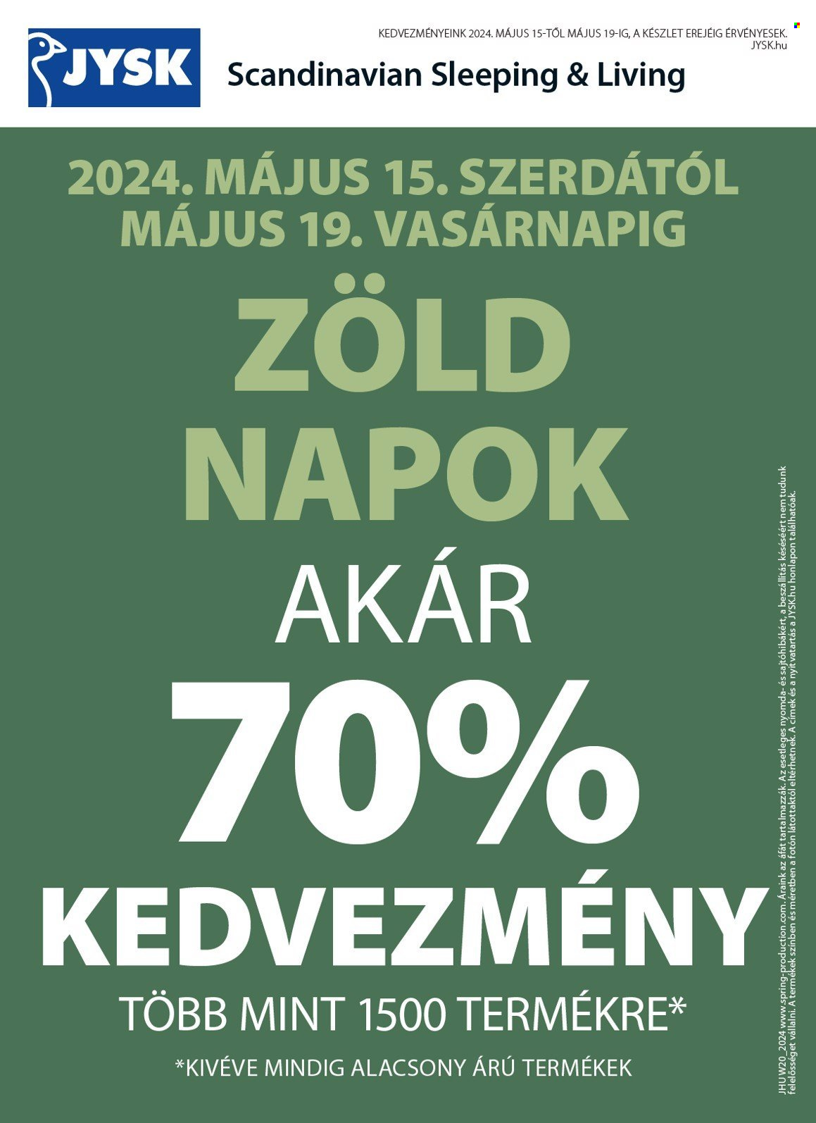 JYSK akciós újságok - 2024.05.15 - 2024.06.18. Oldal 25