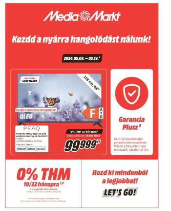 Újság MediaMarkt - 2024.05.08 - 2024.05.19.