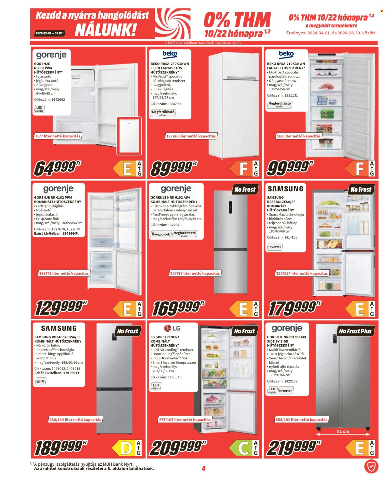 MediaMarkt akciós újságok - 2024.05.08 - 2024.05.19. Oldal 4