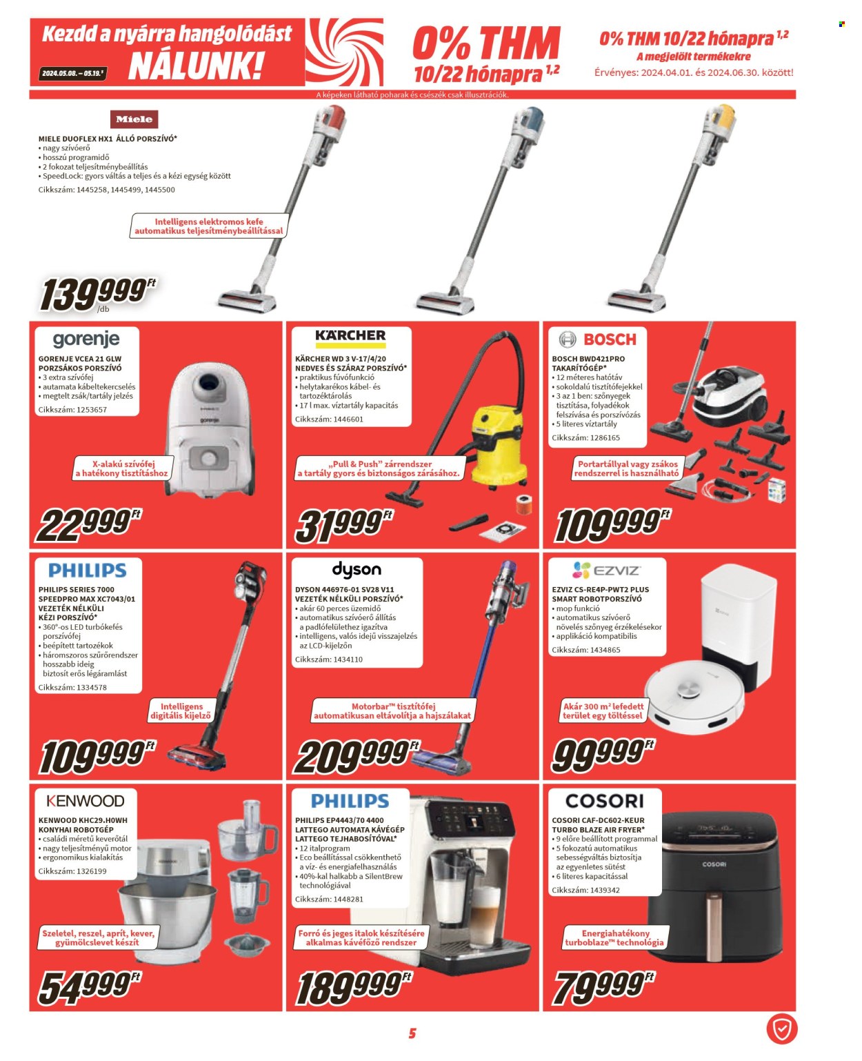 MediaMarkt akciós újságok - 2024.05.08 - 2024.05.19. Oldal 5