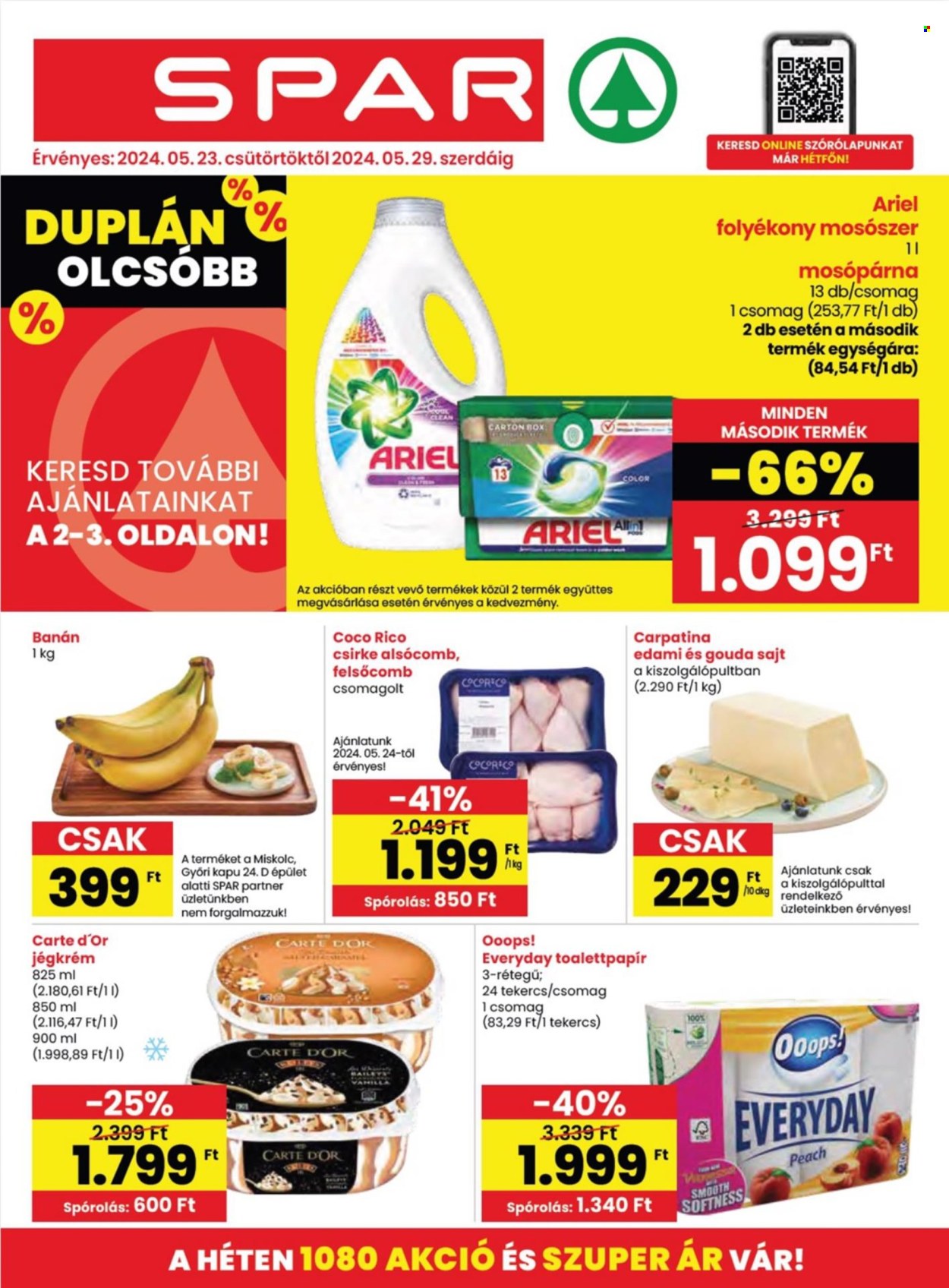 SPAR akciós újságok - 2024.05.23 - 2024.05.29. Oldal 1