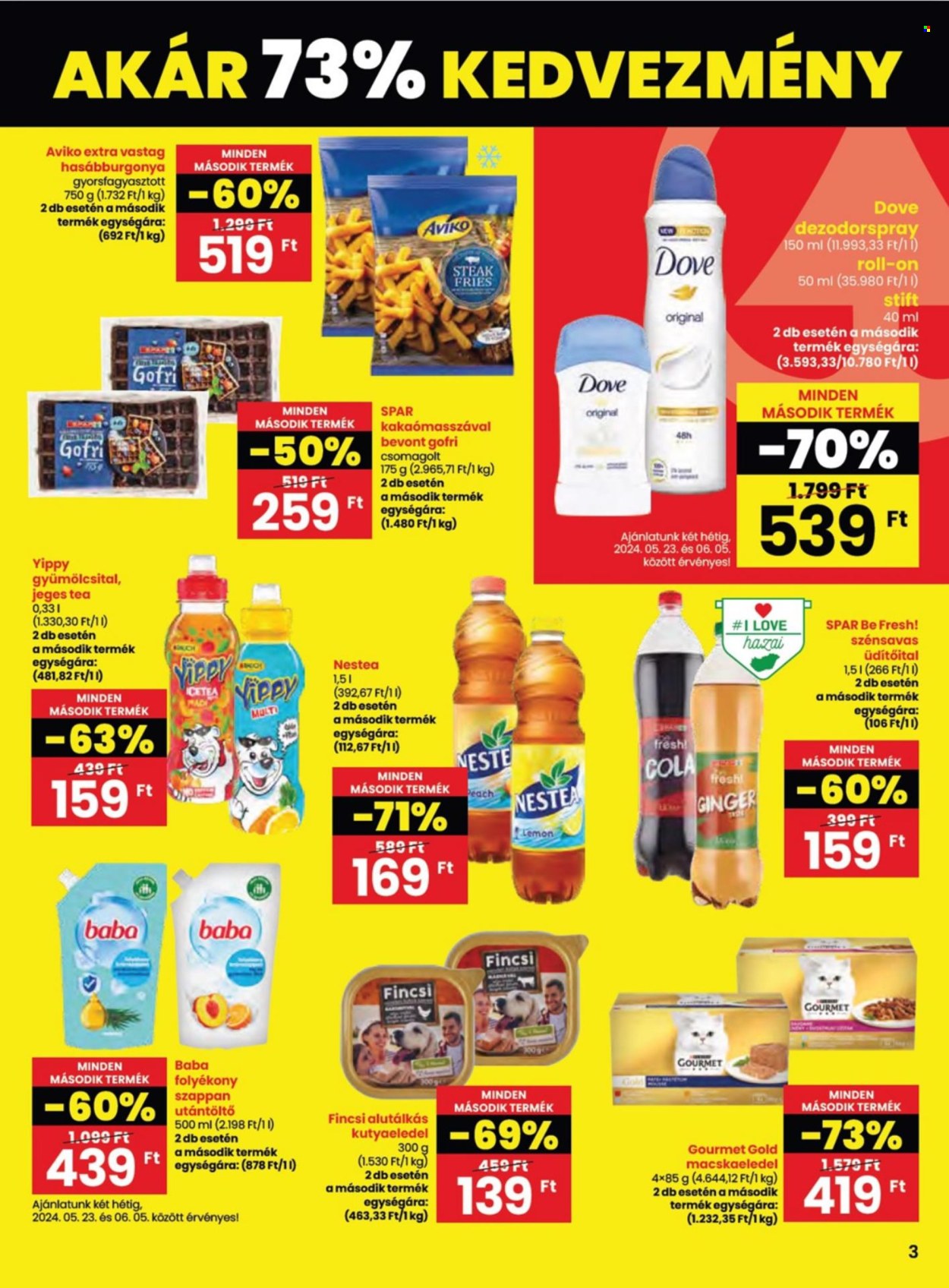 SPAR akciós újságok - 2024.05.23 - 2024.05.29. Oldal 3