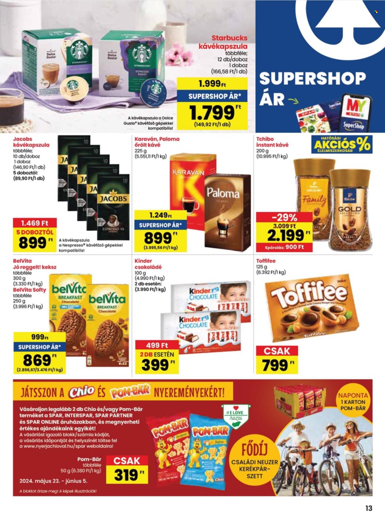 SPAR akciós újságok - 2024.05.23 - 2024.05.29. Oldal 13