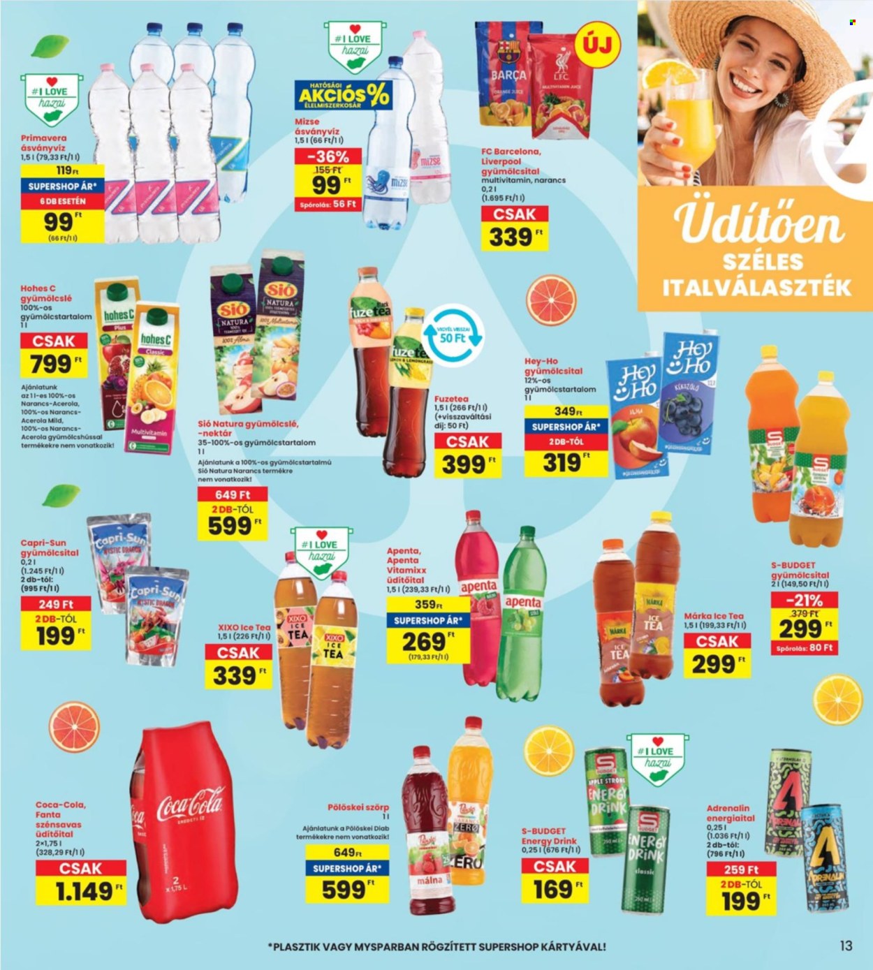 INTERSPAR akciós újságok - 2024.05.23 - 2024.05.29. Oldal 13