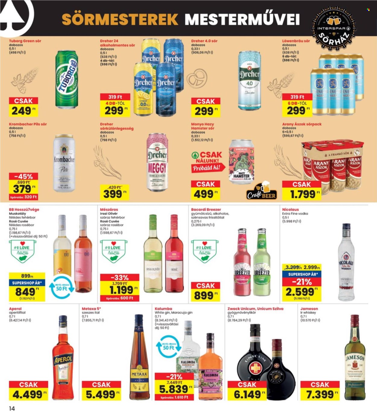 INTERSPAR akciós újságok - 2024.05.23 - 2024.05.29. Oldal 14