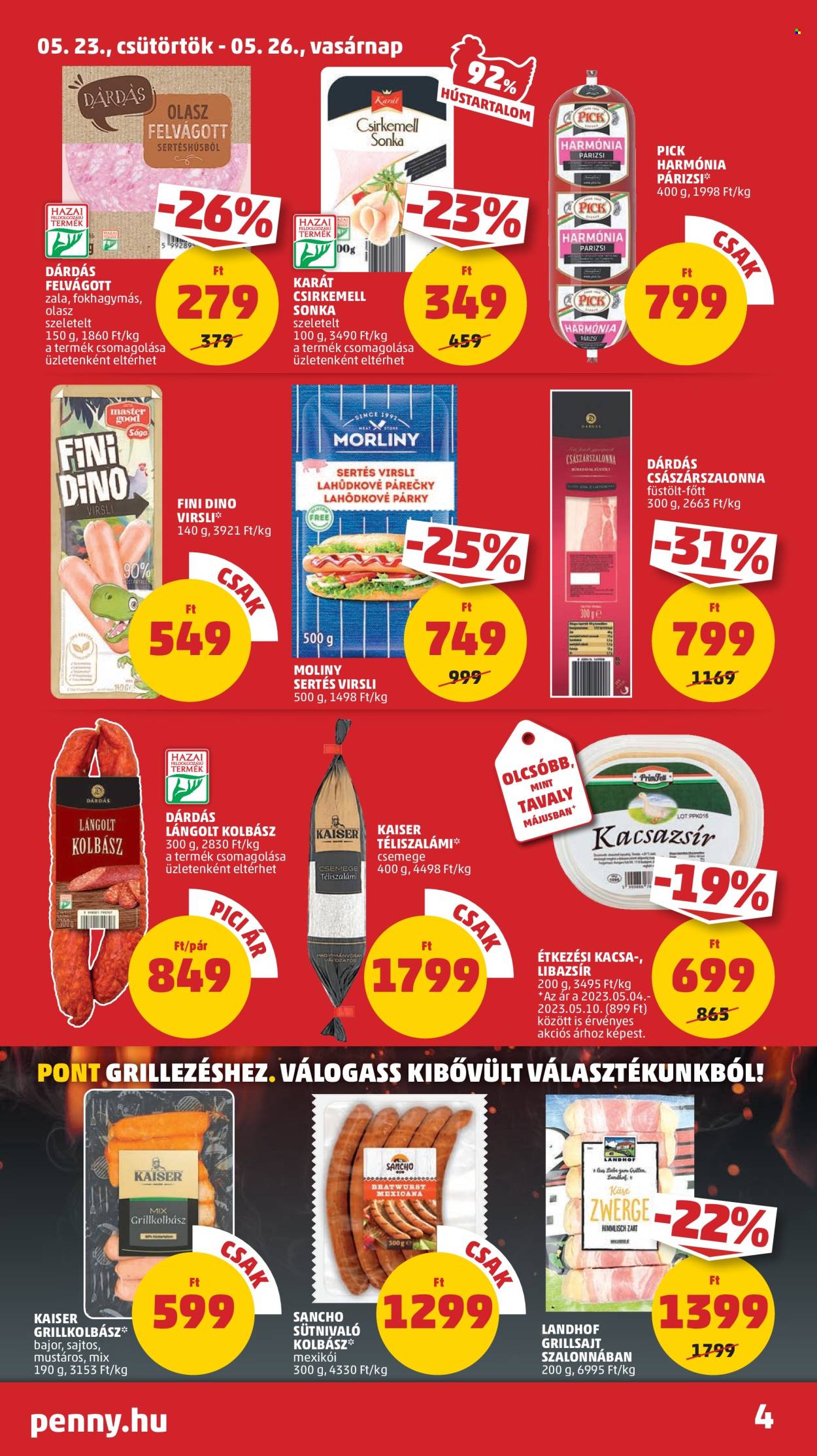 Penny Market akciós újságok - 2024.05.23 - 2024.05.29. Oldal 4