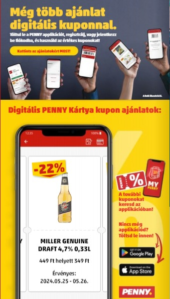 Penny Market akciós újságok - 2024.05.23 - 2024.05.29. Oldal 6