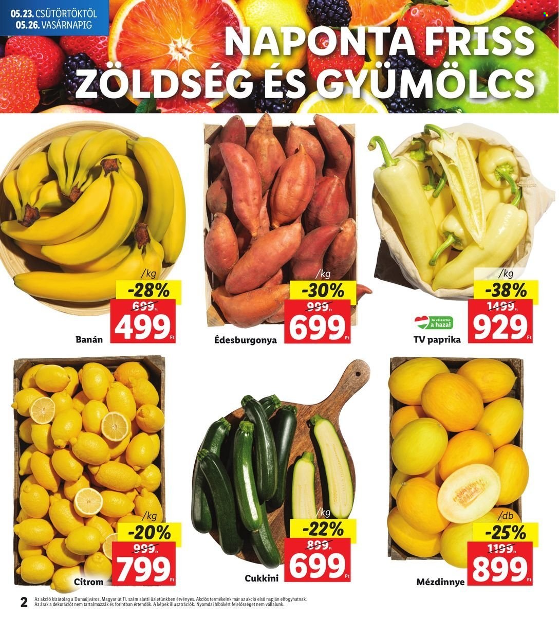 Lidl akciós újságok - 2024.05.23 - 2024.05.26. Oldal 2