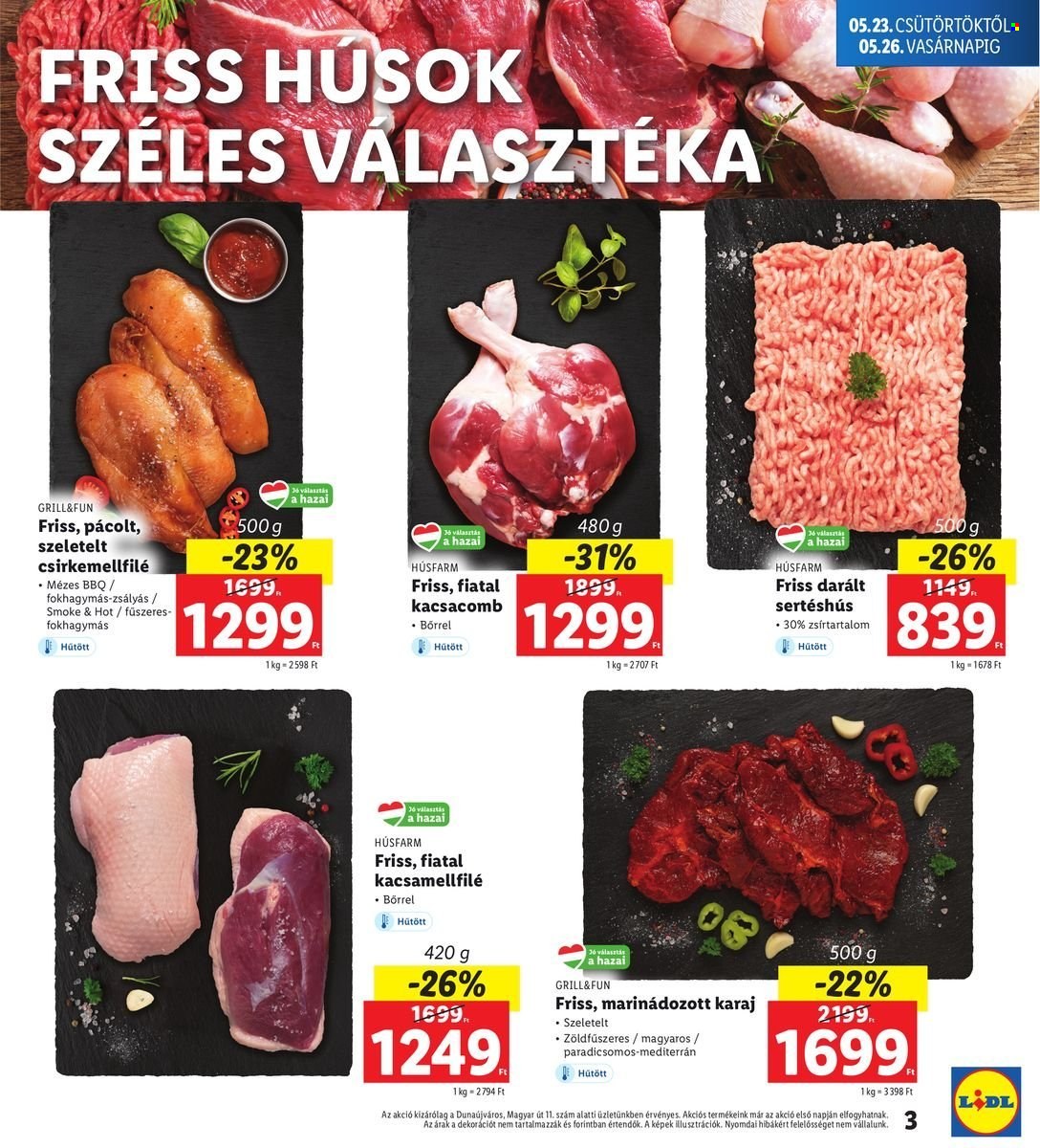Lidl akciós újságok - 2024.05.23 - 2024.05.26. Oldal 3