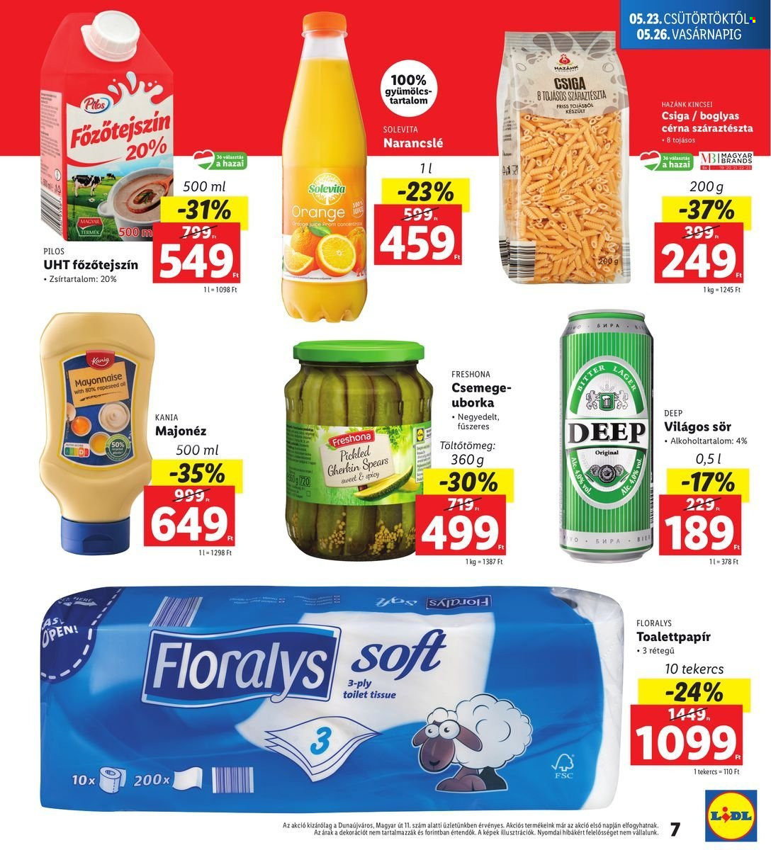 Lidl akciós újságok - 2024.05.23 - 2024.05.26. Oldal 7