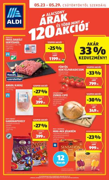 Újság Aldi - 2024.05.23 - 2024.05.29.