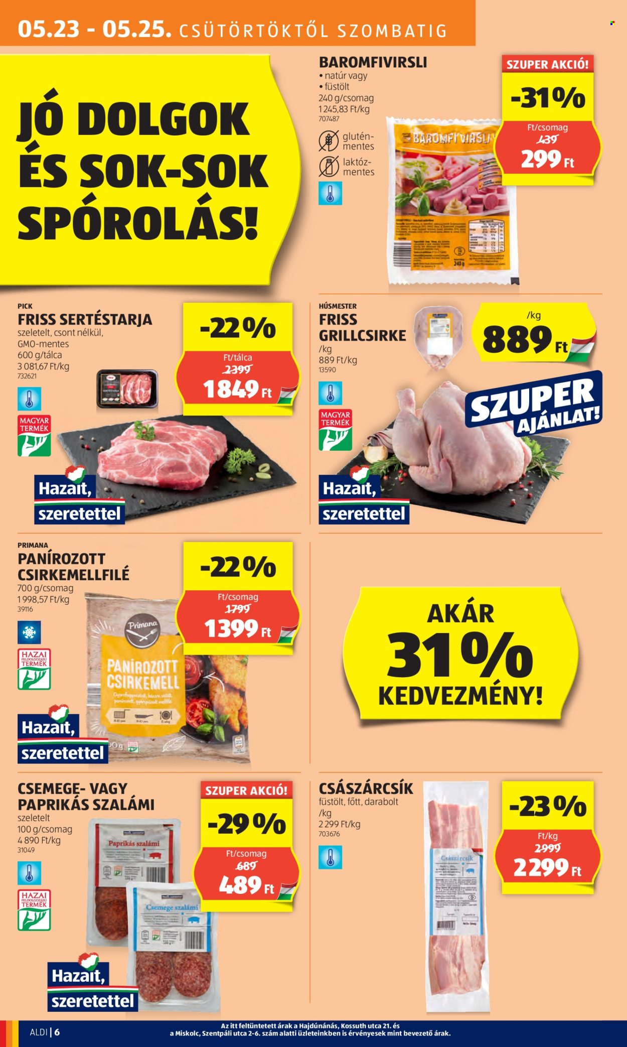 Aldi akciós újságok - 2024.05.23 - 2024.05.29. Oldal 8
